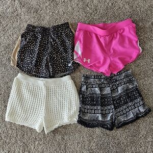 Set Of Girls Shorts